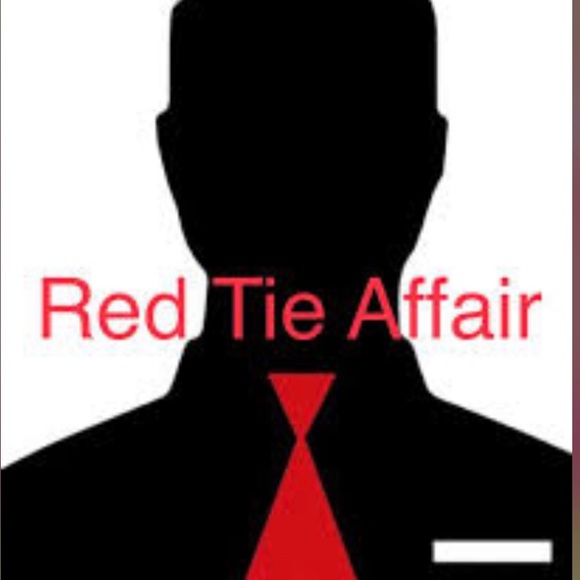 5 Solid Red Polyester Mens Tie(s) BUNDLE PRICE for All 5 Ties❗️ - Picture 15 of 16